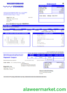 Wasserverband Steinberg water utility business bill SCR